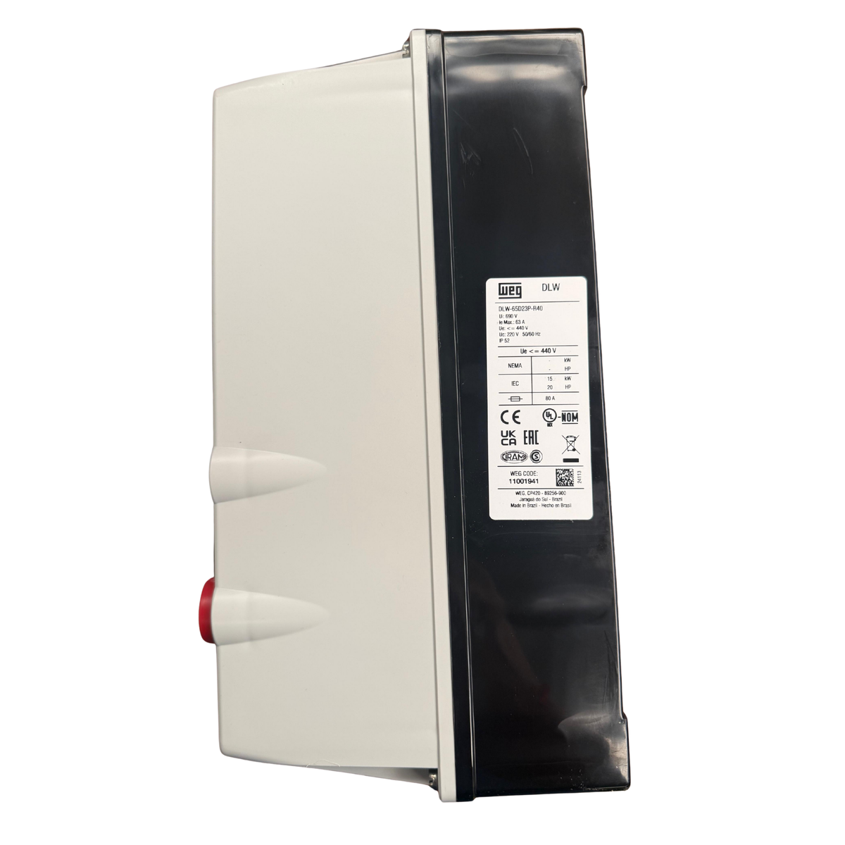 Arrancador WEG para Hidrolavadora (Protección Térmica - 20 HP)