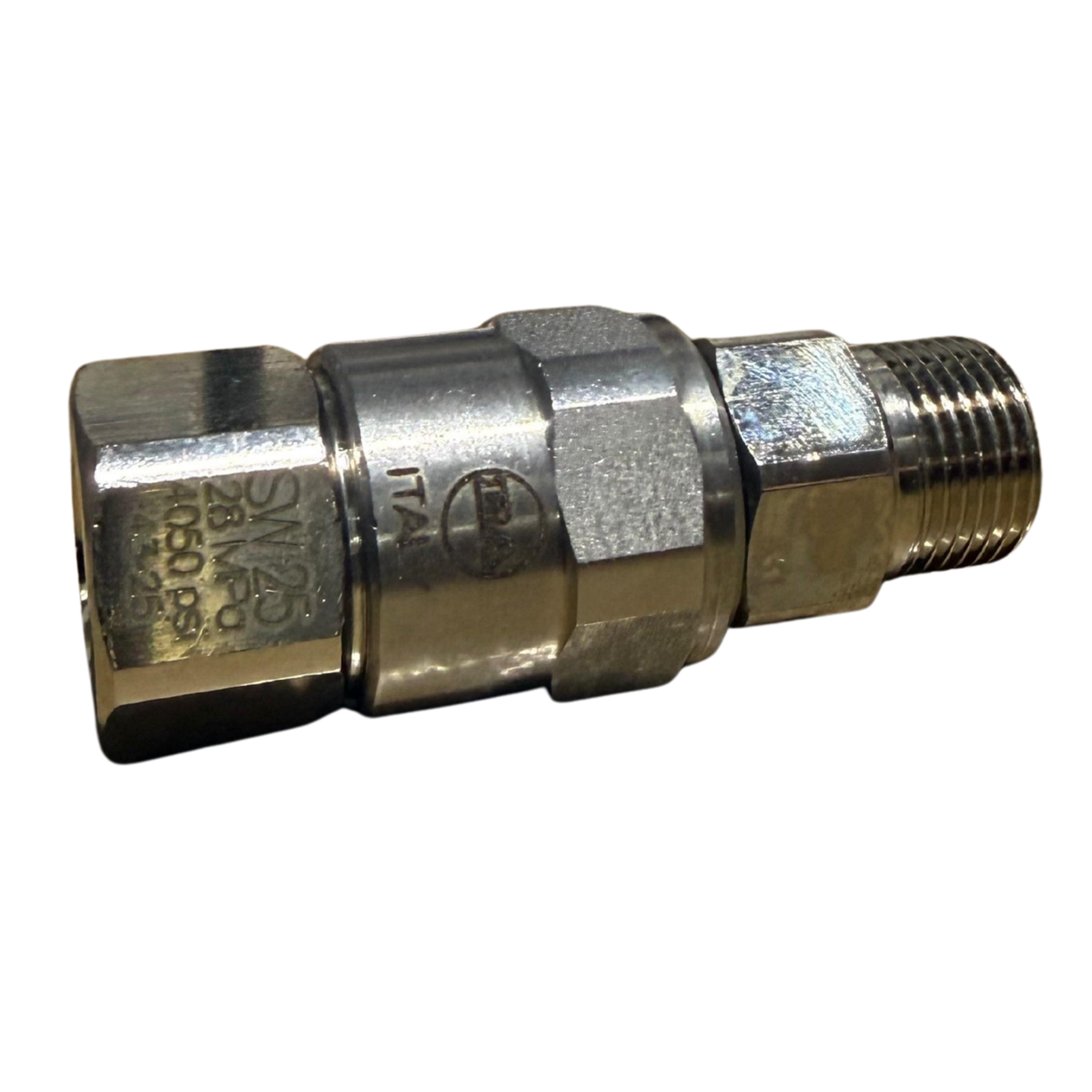 Cople Swivel SW25 para Brazo Giratorio (Junta Giratoria)