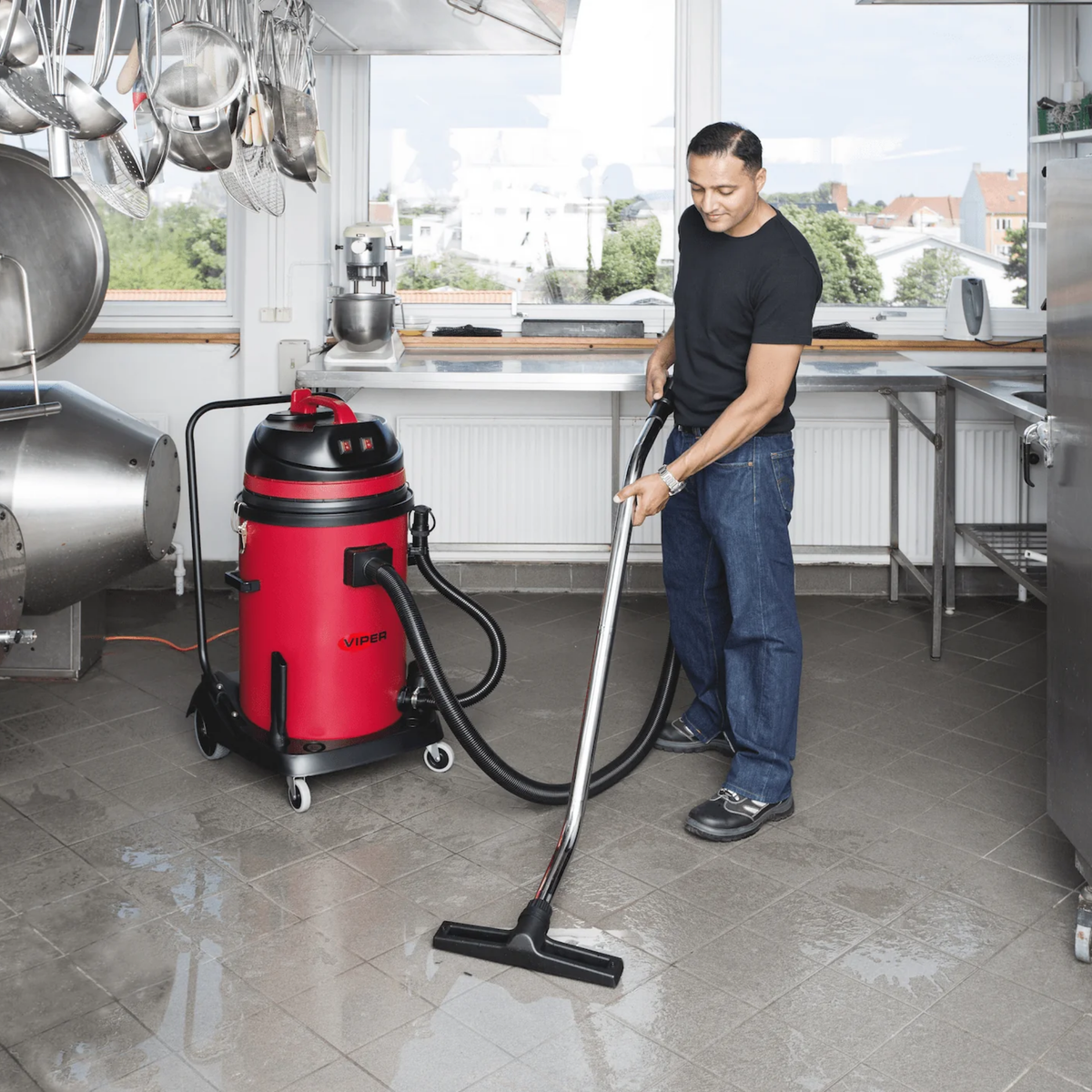 Aspiradora Industrial VIPER LSU275 (75 litros)