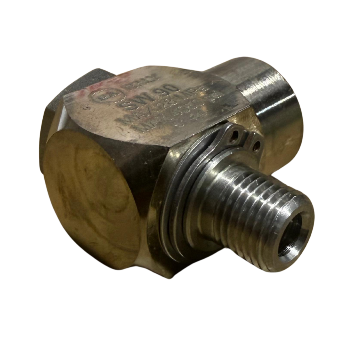 Swivel Central SW90 de 90° para Brazo Giratorio