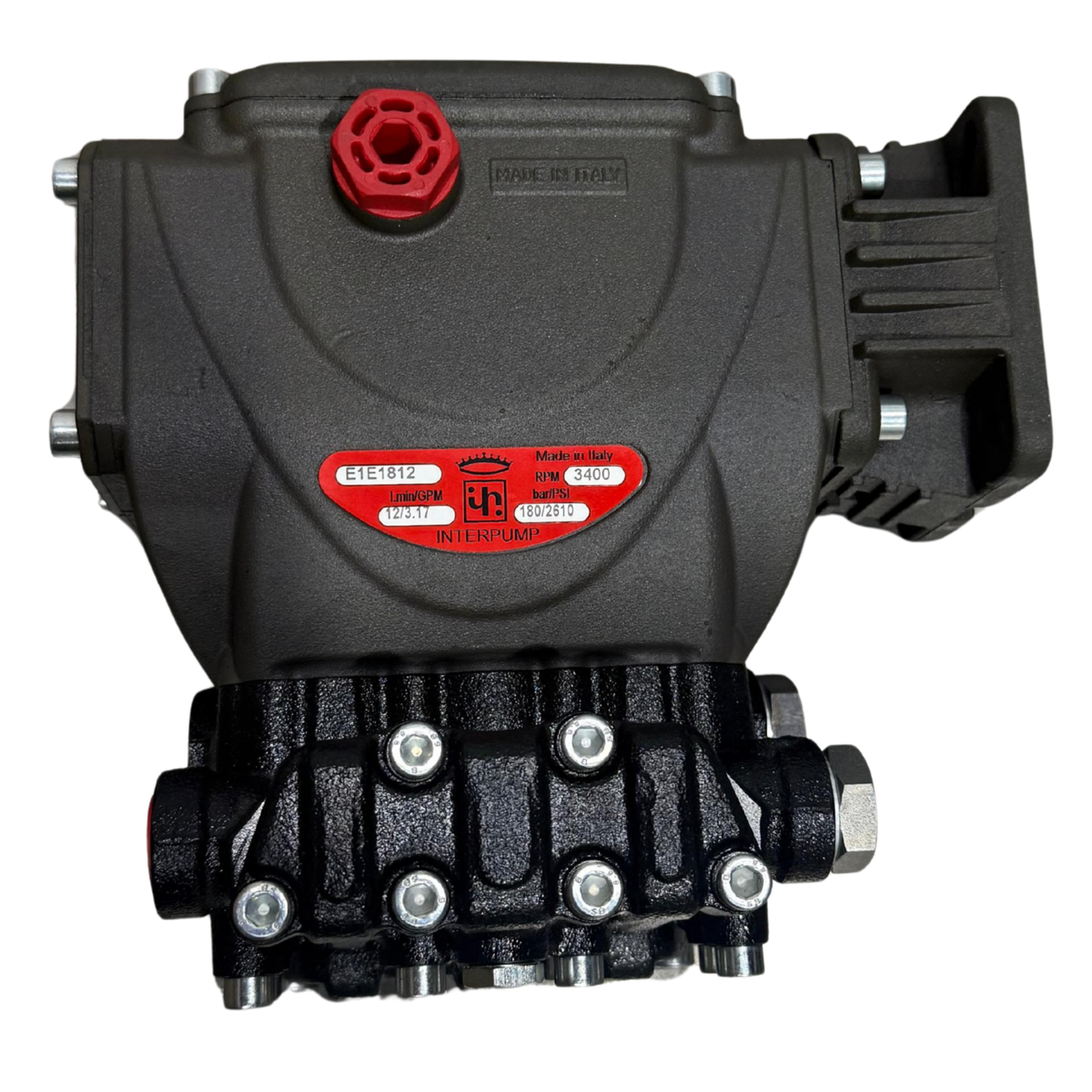 Bomba de Alta Presión Interpump E1E1812 (2610 PSI - 12 LPM)