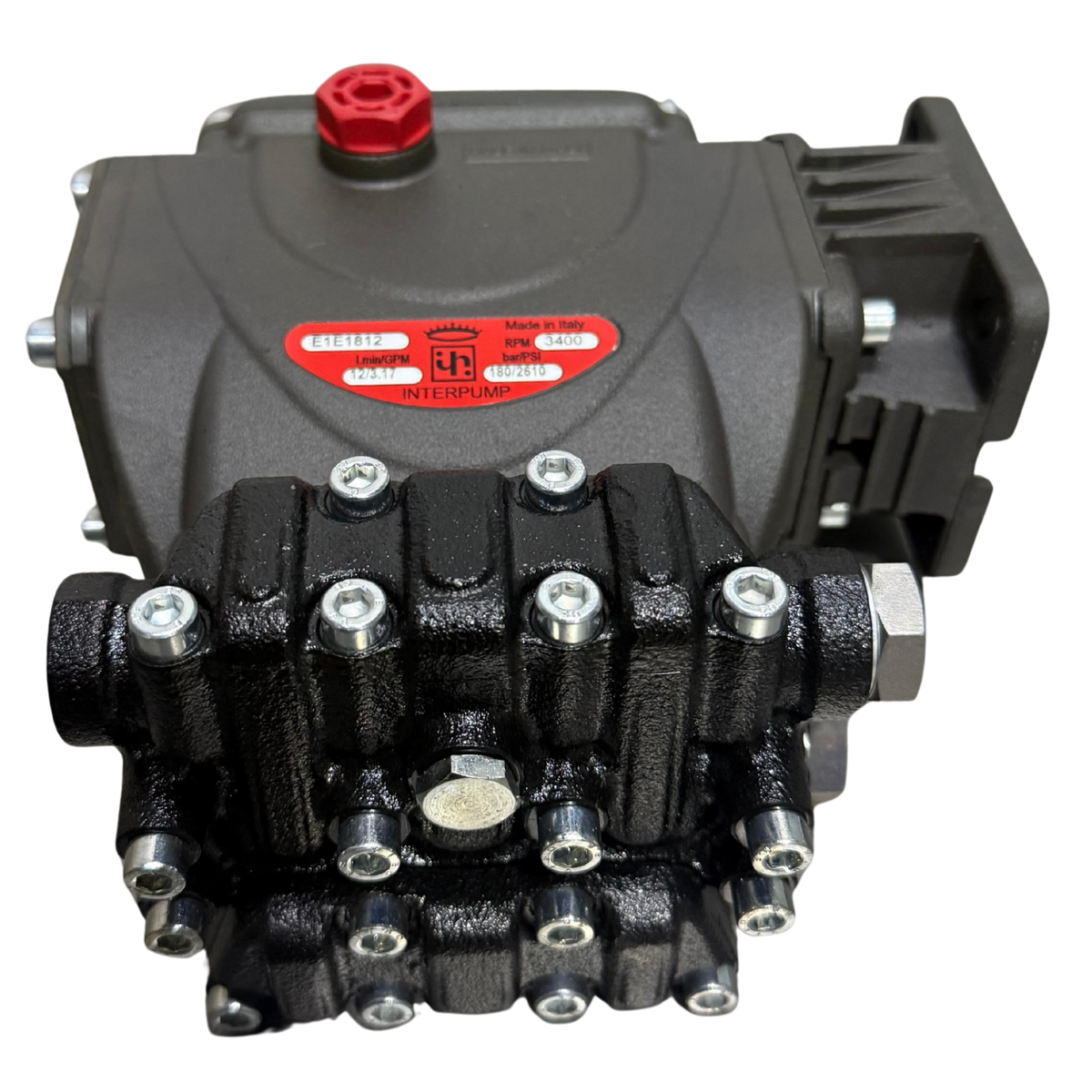 Bomba de Alta Presión Interpump E1E1812 (2610 PSI - 12 LPM)
