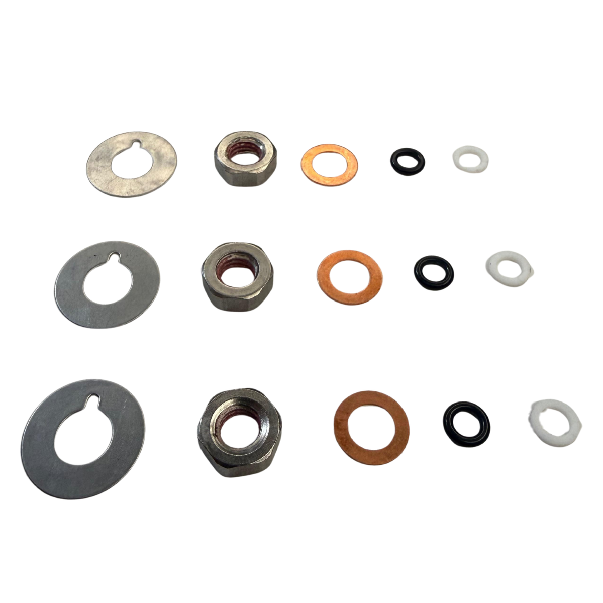 Kit 206 de Tuercas y O'rings para Pistón UDOR (Para BD, BKD, BL)