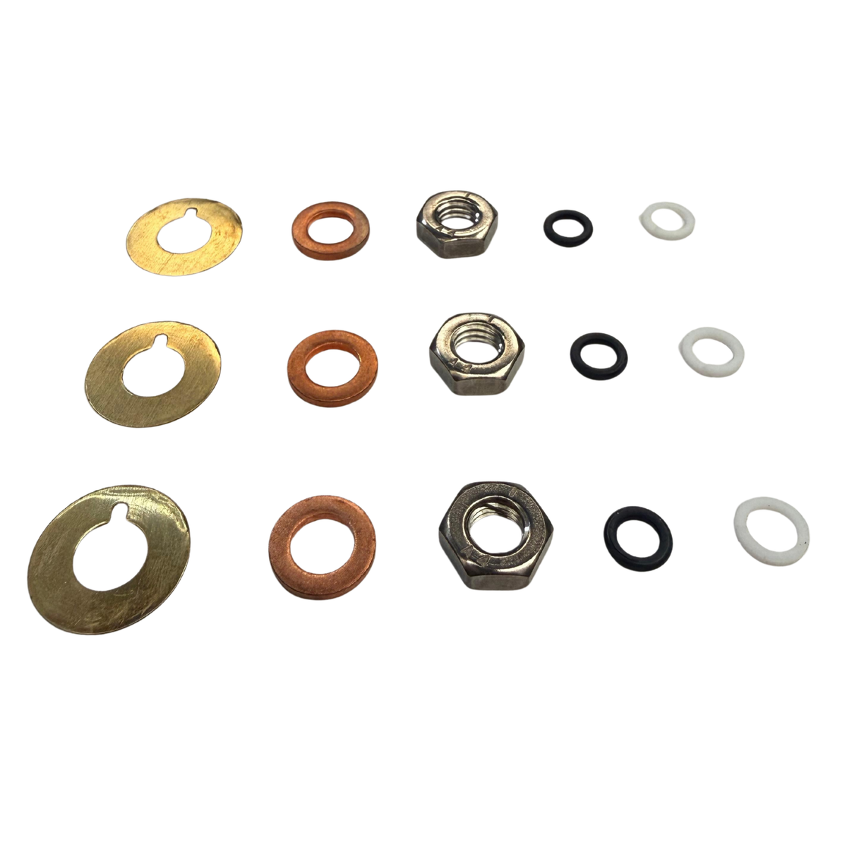Kit 20 de Tuercas y O'rings para Pistón UDOR (Para PND)
