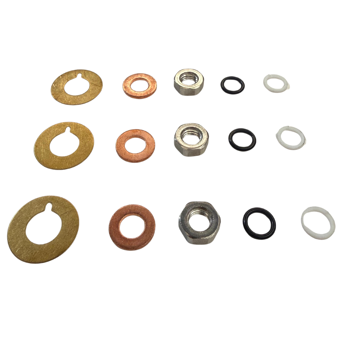 Kit 40 de Tuercas y O'rings para Pistón UDOR (Para CKD, GKD)