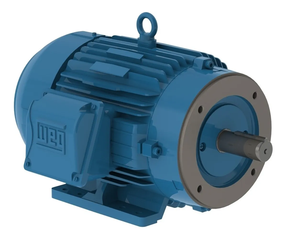 Motor WEG 5 HP para Hidrolavadora (Brida C - 1750 RPM)