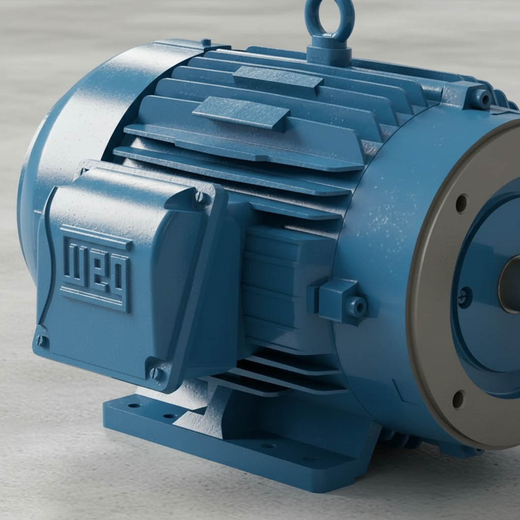 Motor WEG 5 HP para Hidrolavadora (Brida C - 1750 RPM)